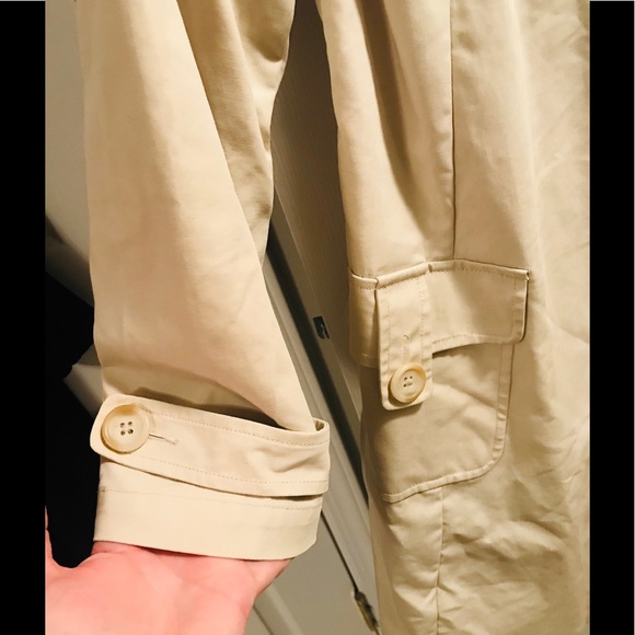 Maternity trench coat - Picture 3 of 7